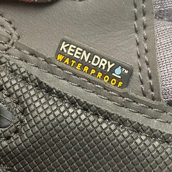 Keen - Black, Laceup, Waterproof Durable Hiking Shoes, Mens Size 13 - Picture 13 of 14